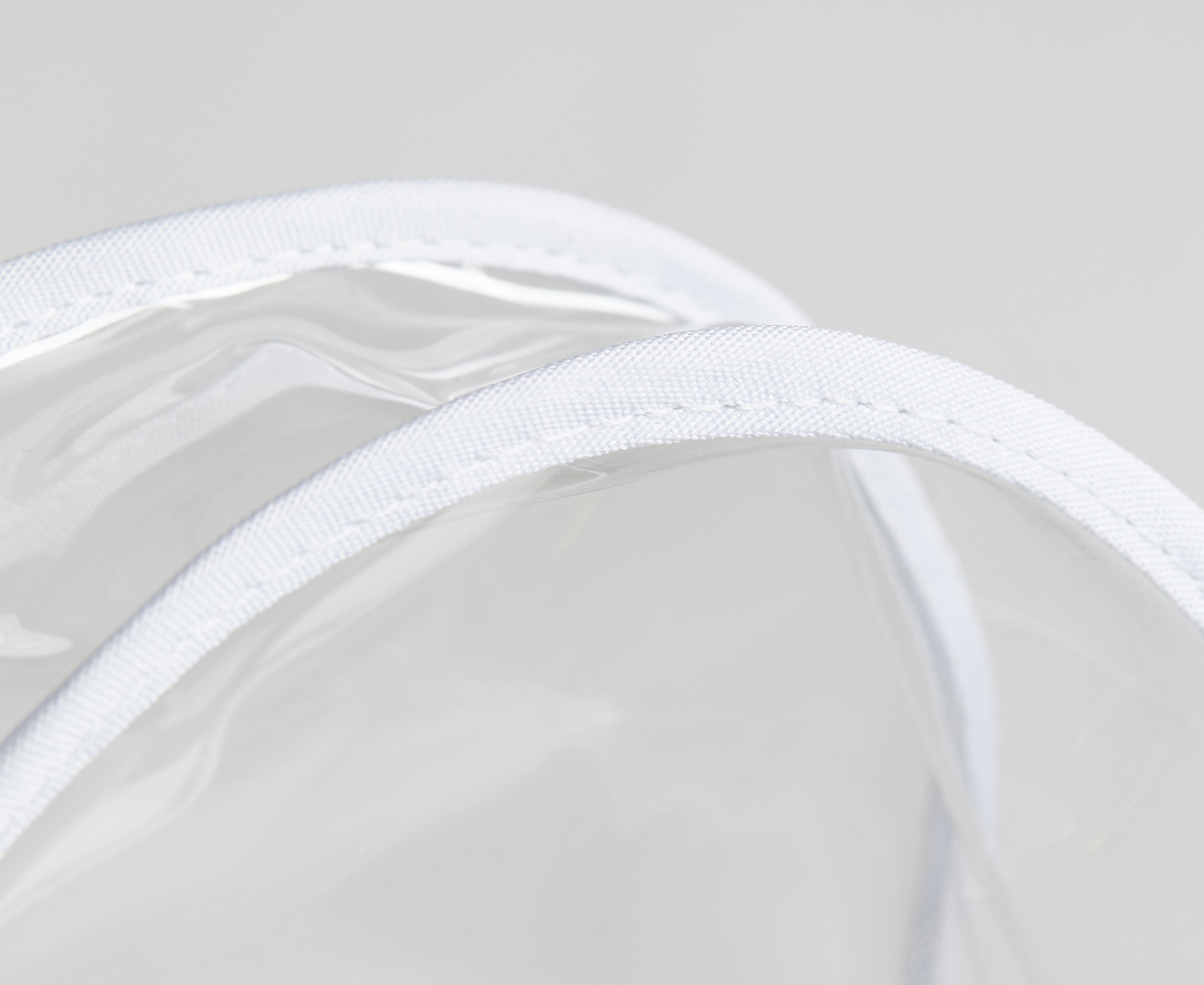 Close-up of AILAISEN PVC cover binding and stitching