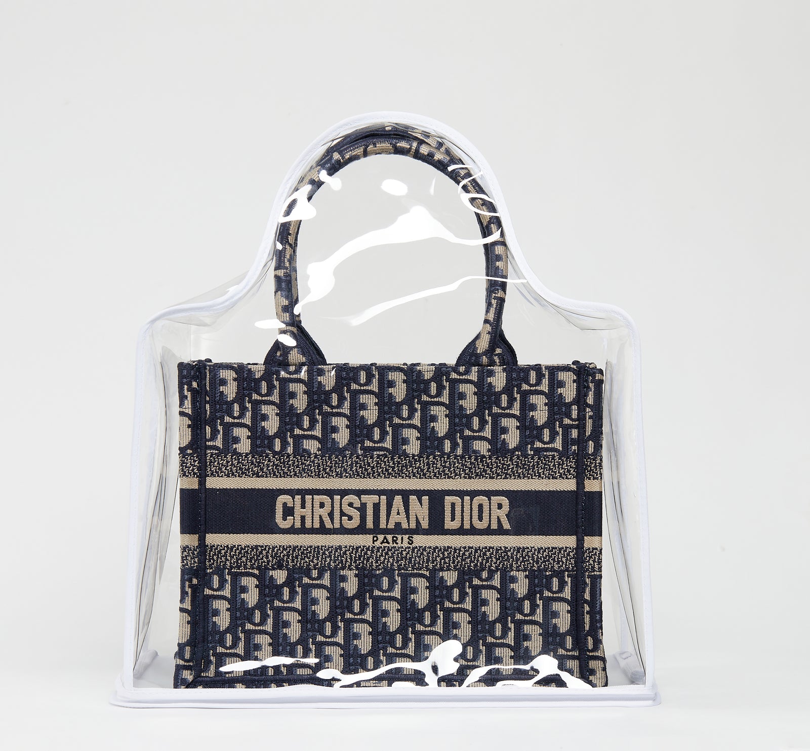 Clear Handbag Cover — Handle Profile